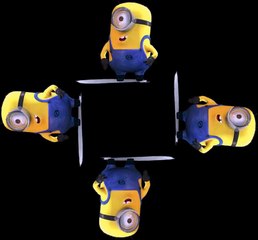 Hologram Technology Minions 2