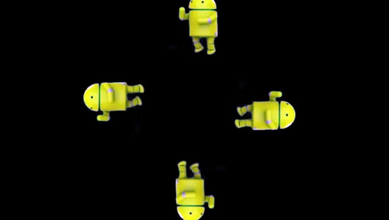 Hologram Technology Dancing Android