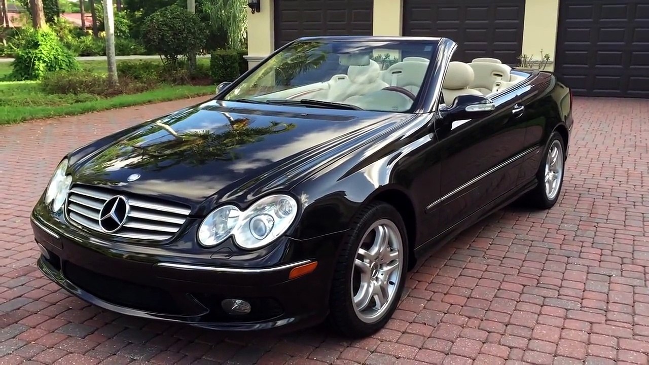 2004 Mercedes-Benz CLK 500 Cabrio (Designo) for sale by Autohaus of Naples AutohausNaples.com