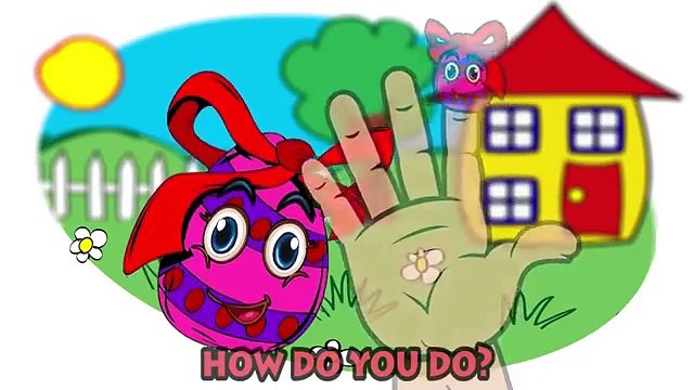 ★ SURPRISE EGGS Finger Family Cartoon Rhyme ★ Easter Eggs Finger Family Songs ★