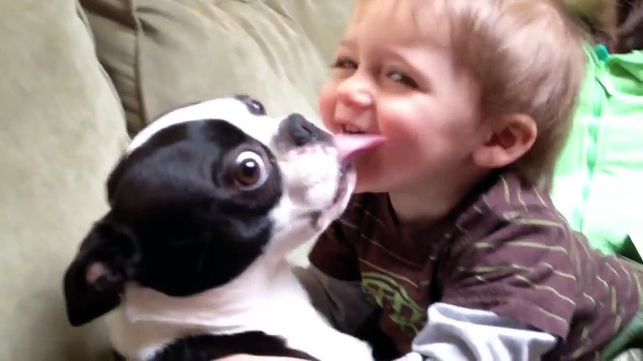 Longest Human-Dog Kiss