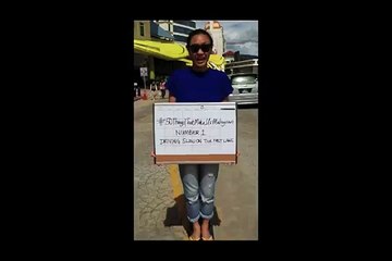 hitz Sabah: #50ThingsThatMakeUsMalaysian Number 1 - Driving Slow On The Fast Lane