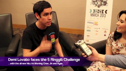 5 Ringgit Challenge with Demi Lovato