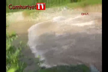 Artvin'e sel böyle geldi