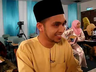 Mawi dan Ekin di Kursus Pra-Perkahwinan di Masjid Putrajaya