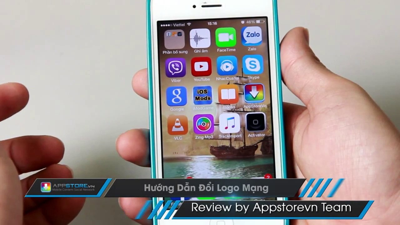 [Cydia Tweak] Hướng dẫn đổi Logo mạng cho các máy iPhone/iPad - AppStoreVn