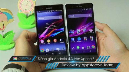 Những điểm mới của Android 4.3 trên Xperia Z