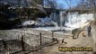 Minnehaha Falls Ice Cave in Winter - Minneapolis Frozen Waterfall