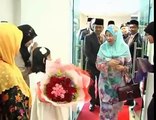 Seri Paduka Baginda Raja Permaisuri Agong Tuanku Hajah Haminah Arrival in Penang 15 Mac 2013