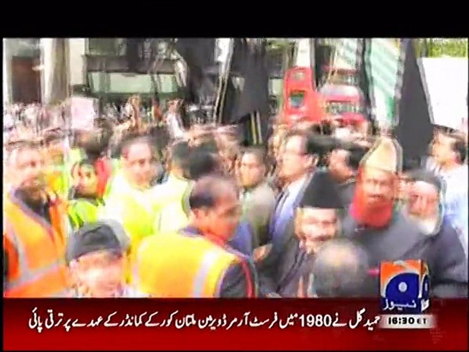 Huge protest against India by Kashmiris and Sikhs in London