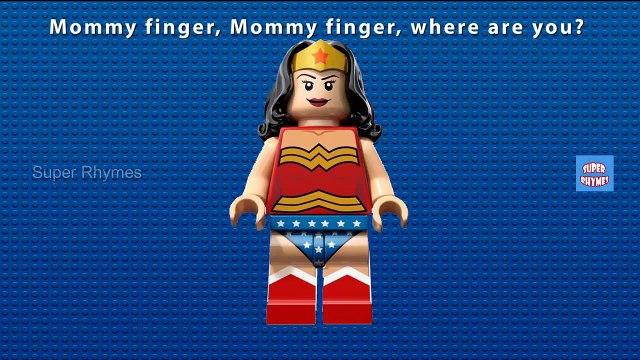 Rhymes for children|Finger Family Lego Superheroes - Finger Family Song Nursery Rhyme For Kids - Y