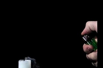 Amazing Fire Trick! - In Ultraslowmotion