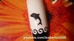 dolphins nail art design using smart nails diseno de unas de delfin