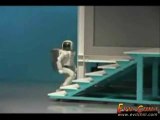 Honda's ASIMO Falls Down Stairs