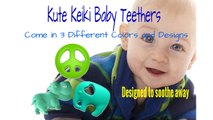 Kute Keiki Baby Teether Toys ★ Instant Teething Relief for Teething Symptoms