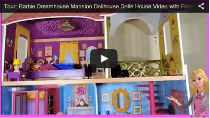 Barbie's New House - Ken & Anna Frozen Dolls