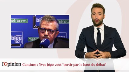 Cantines : Yves Jégo veut "sortir par le haut du débat"
