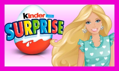 BARBIE kinder surprise Mattel Eggs UNBOXING easter Eggs toy gift