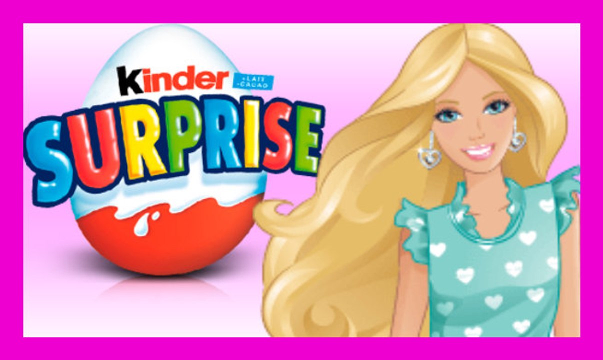 BARBIE kinder surprise Mattel Eggs UNBOXING easter Eggs toy gift