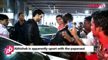 Abhishek Bachchan UPSET with the media - Bollywood News