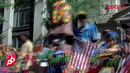 Parineeti Chopra and Arjun Rampal at the 'India Day Parade' in New York - Bollywood News