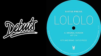 Sixtus Preiss "Lololo (Band Version)" - Boiler Room Debuts