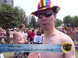 Ciclistas pasean al desnudo en protesta contra contaminación en Canadá