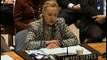 Secretary Clinton Delivers Remarks at the United Nations Security Council