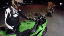 As aventuras de Chimbinha - Yamaha MT09 e Kawasaki ZX6R