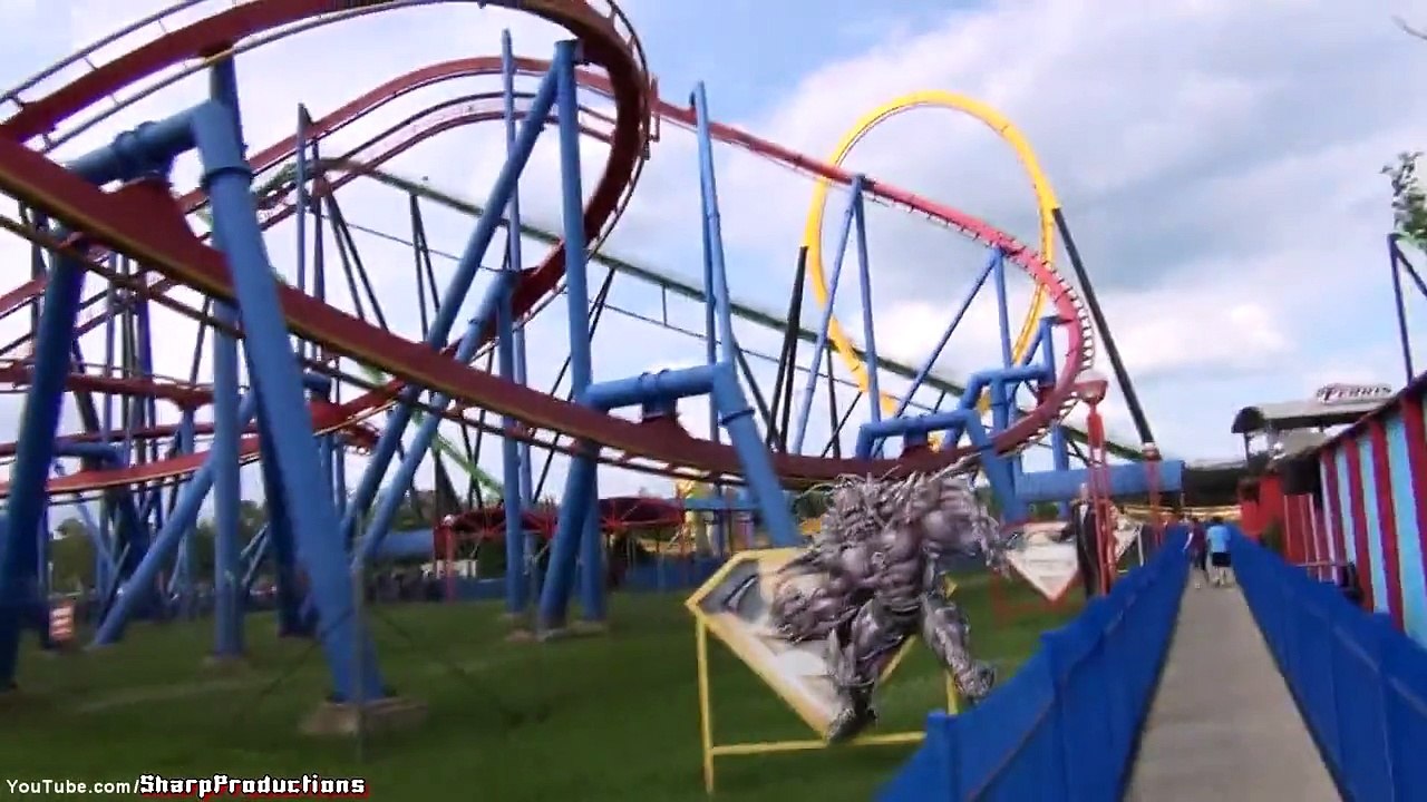 Superman (On-Ride) Six Flags Great Adventure