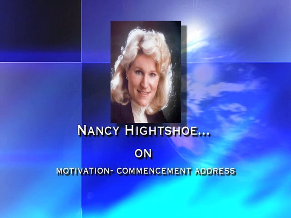 Nancy Hightshoe, M.A. - Closing Thoughts & Please Contact Me at 314-865-2944