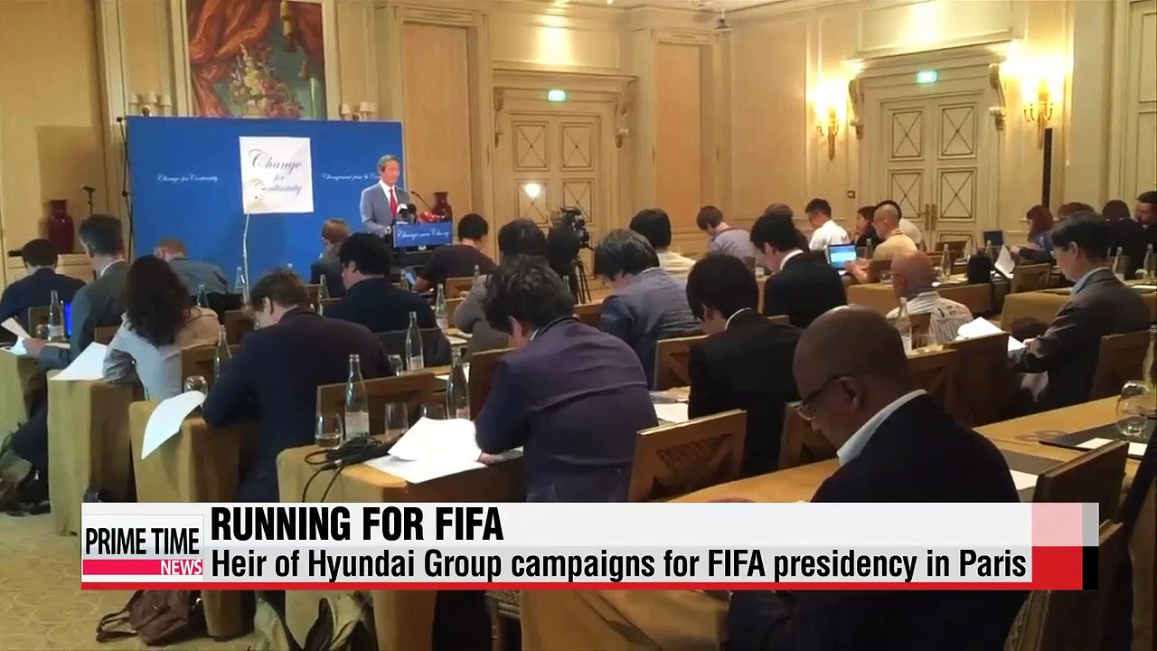 Chung Mong-joon officially announces bid for FIFA presidency