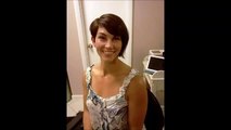 short pixie haircut makeover - undercut / sidecut - extreme haircut short by alisha heide