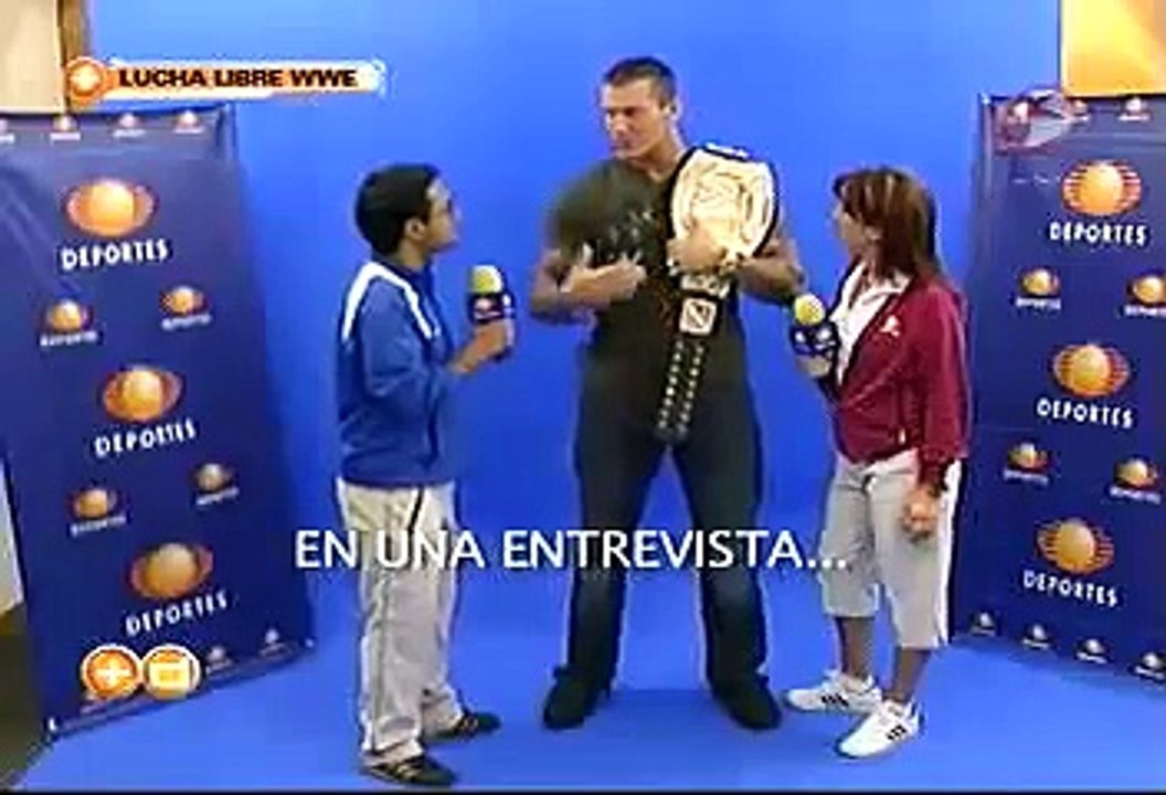 entrevista a randy orton televisa deportes wwe