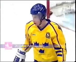 Peter Forsberg lillehammer -94 avgörande straff+interwiev