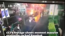 CCTV footage | The moment massive explosion rocked Bangkok