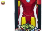 Iron Man Action Figure | Marvel Avengers Titan Hero Series | Toys Collection| Review | Kids Toys TV