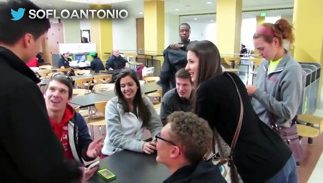 Flappy Bird Kissing Prank - Kissing Girls & Slapping Guys - Kissing Strangers Prank - SoFloAntonio