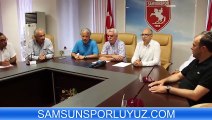 SAMSUNSPOR İLE SAMSUN MEDİCALPARK HASTANESİ ARASINDA İMZALANAN SAĞLIK SPONSORLUĞU ANLAŞAMSI 17082015