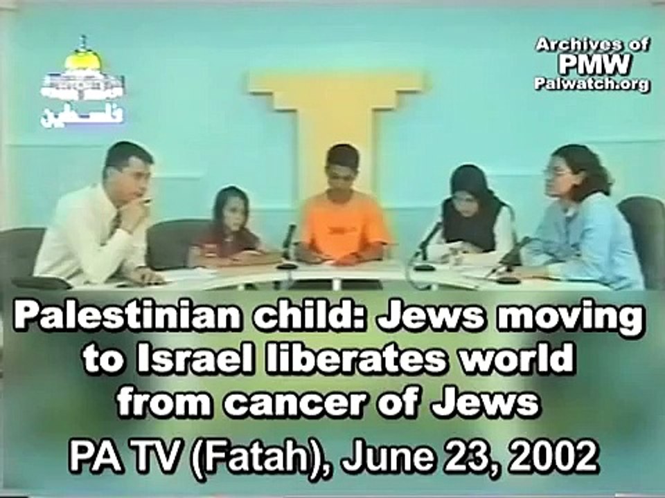 Jews are evil, like germs and cancer, says girl on PA TV