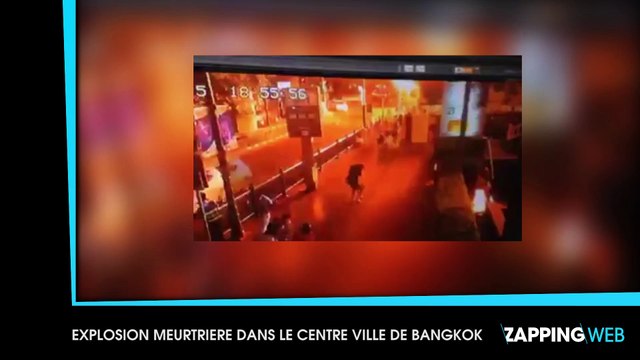 Bangkok : Une bombe explose en plein centre ville fait 27 morts et de nombreux blessés