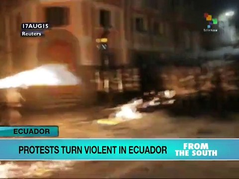 Ecuador: Opposition Protests Continue but Turn Violent