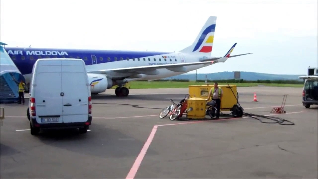 Air Moldova Embraer 190 | Chisinau (Moldova) to Moscow Domodedovo | 9U173