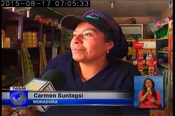 Los habitantes de Latacunga retornaron a la normalidad