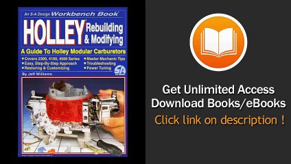 Holley Rebuilding And Modifying EBOOK (PDF) REVIEW