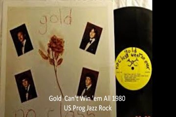Gold "Can't Win 'em All" 1980 US Prog Jazz Rock