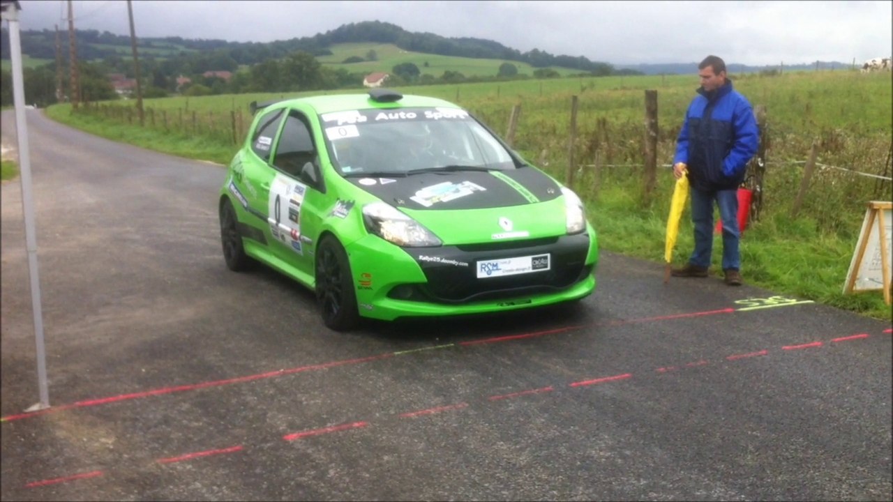 RENAULT  rallye du sel - 39 -  vidéo lulu du jura