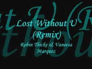 Robin Thicke - Lost without you remix