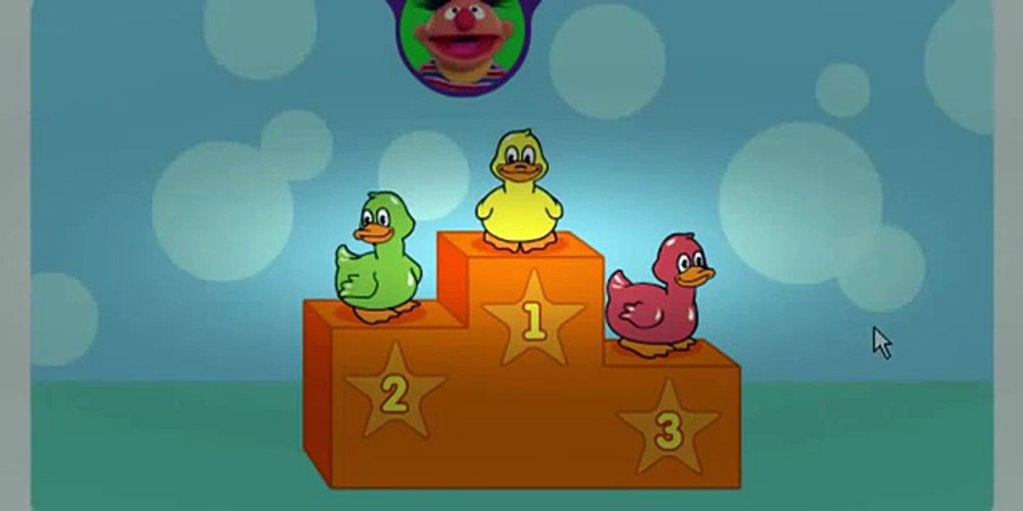Play With Me Sesame Duckie Races Cartoon Animation Sprout PBS Kids Game Play Walkthrough