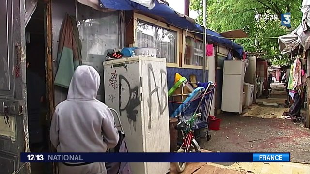 Seine-Saint-Denis : les 300 Roms d'un bidonville inquiets d'une prochaine évacuation